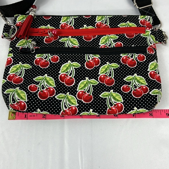 Handmade Cherry Crossbody Bag - Picture 10 of 12